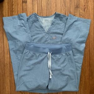 Figs heather indigo size XS Catarina Livingston